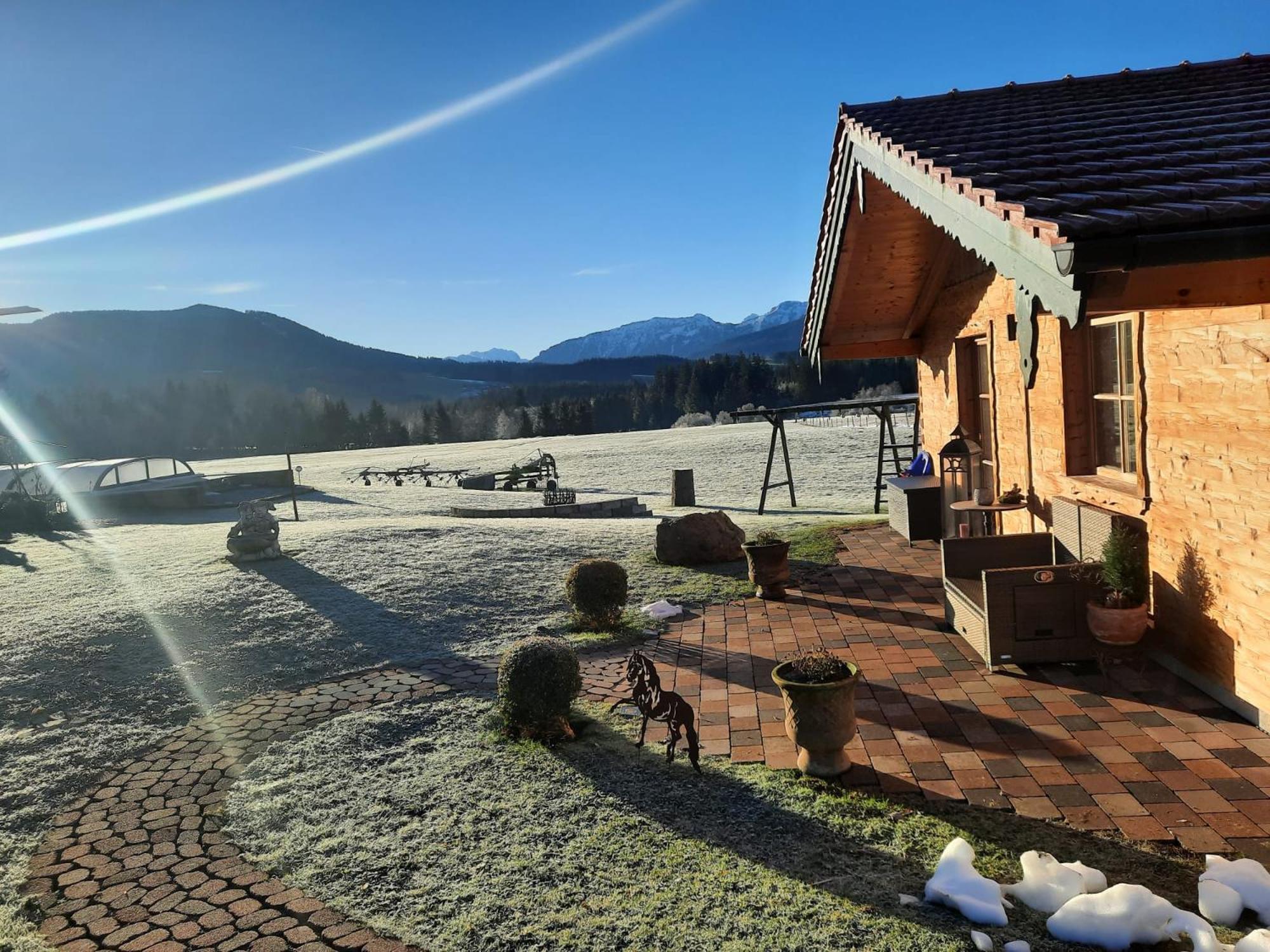 Ferienwohnung Am Wirtshof Siegsdorf Bagian luar foto