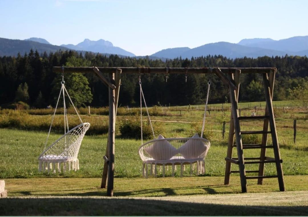 Ferienwohnung Am Wirtshof Siegsdorf Bagian luar foto