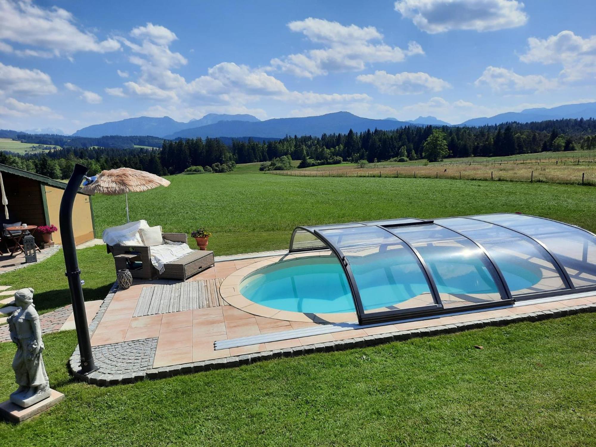 Ferienwohnung Am Wirtshof Siegsdorf Bagian luar foto