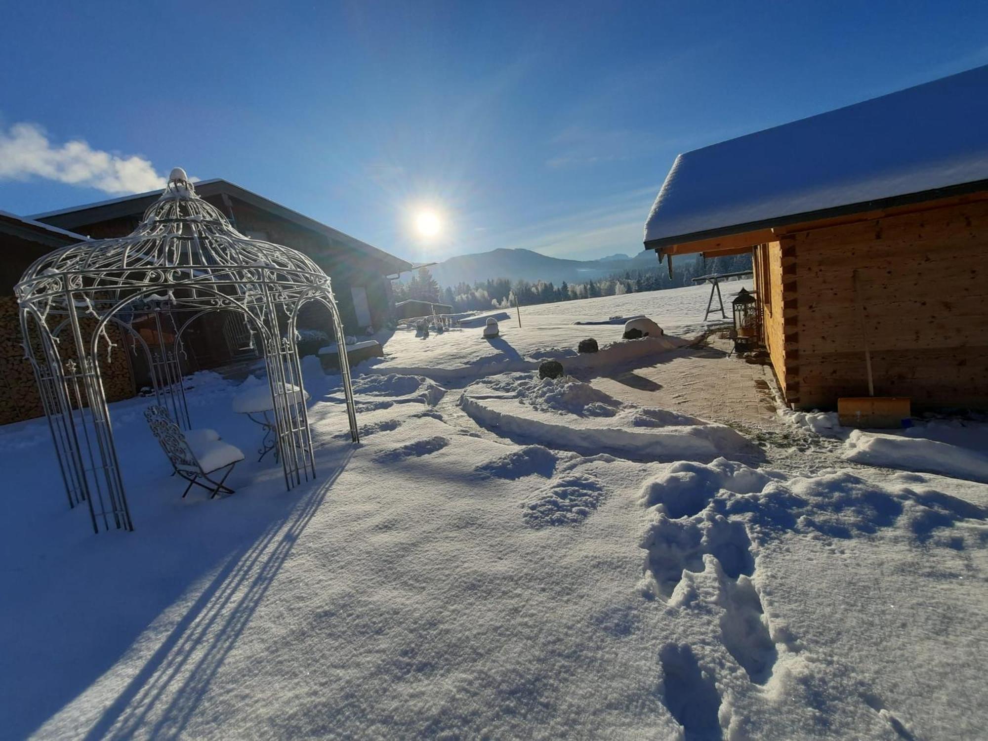 Ferienwohnung Am Wirtshof Siegsdorf Bagian luar foto