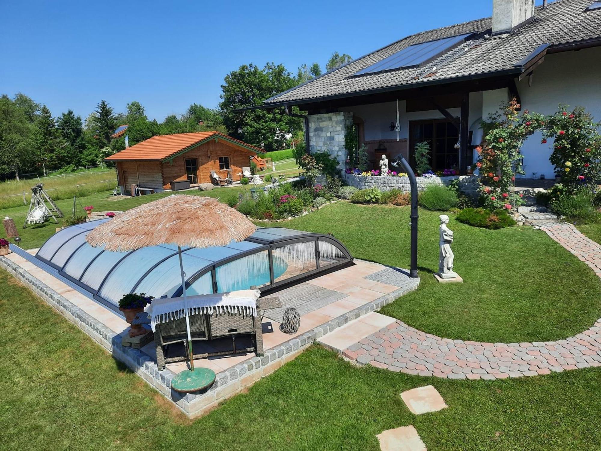 Ferienwohnung Am Wirtshof Siegsdorf Bagian luar foto
